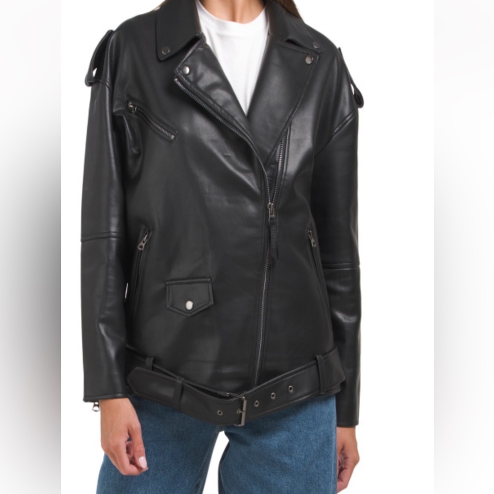 Hudson Oversized Moto Jacket NWT